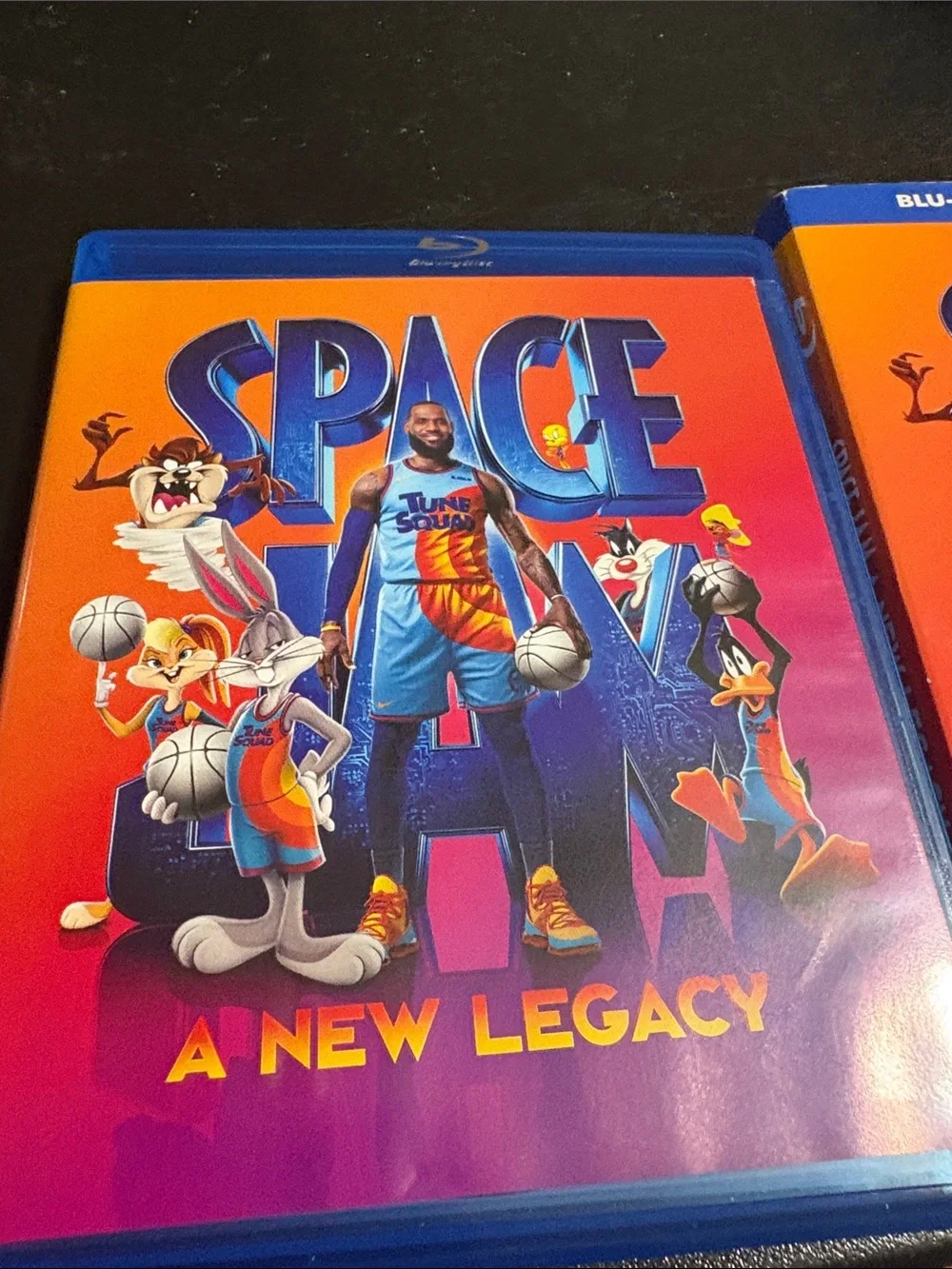 Space Jam: A New Legacy Blu-ray Case - Vibrant Gradient Artwork (Blue)